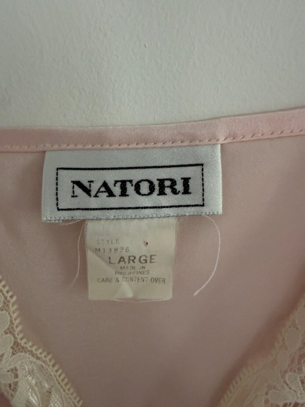 Vintage Natori Nightgown Slip Dress - Picture 5 of 9